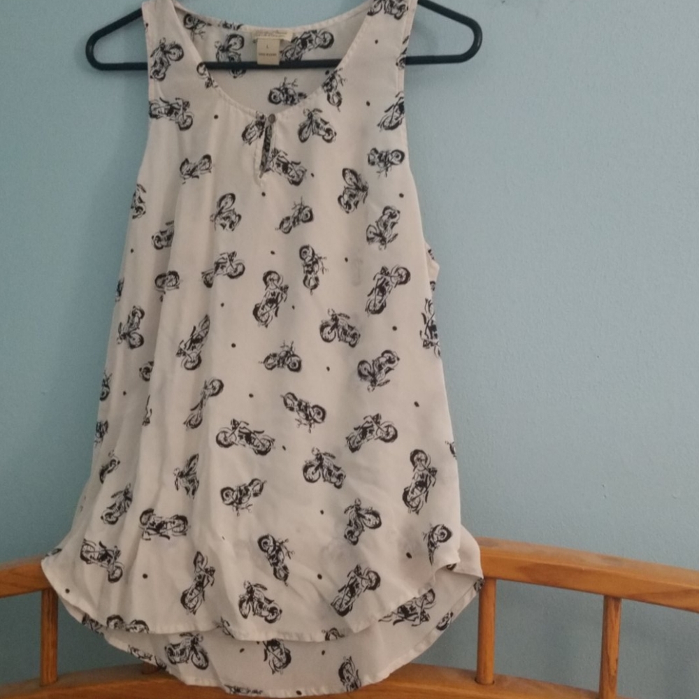 Lucky Brand Antique motorcycle tank